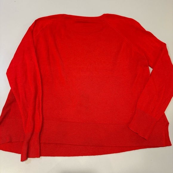 Zara Red knit Sweater Size Small - Picture 2 of 6